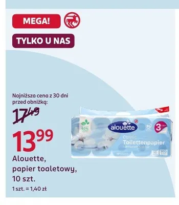 Papier toaletowy promocja w Rossmann