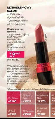Szminka ultrakremowa Avon 58 Country Rose promocja w AVON