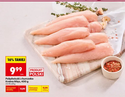 Polędwiczki z kurczaka promocja w Biedronka
