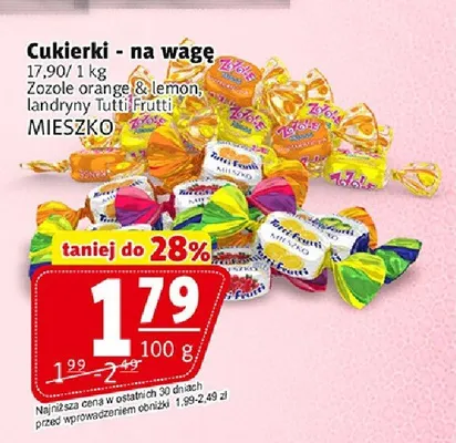Cukierki Zozole Orange & Lemon Mieszko promocja w Prim Market