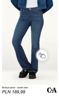Bootcut jeans średni stan C & A promocja w C&A