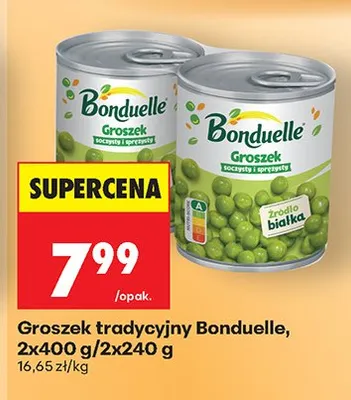 Groszek tradycyjny promocja w Biedronka
