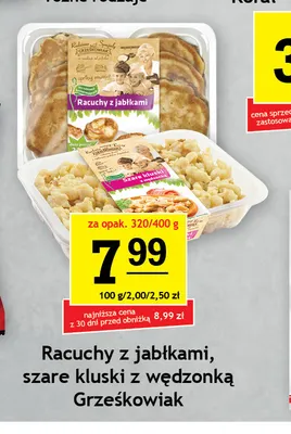 Szare kluski z wędzonką Grześkowiak promocja w Gram Market