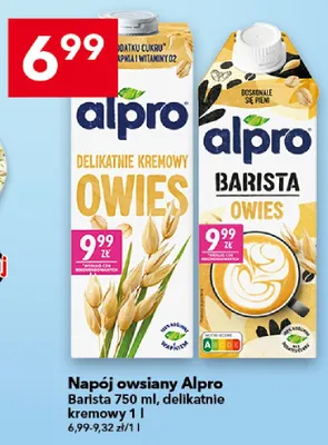 Napój owsiany Alpro Barista promocja w LEWIATAN