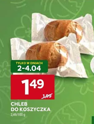 Chleb do koszyczka promocja w Stokrotka