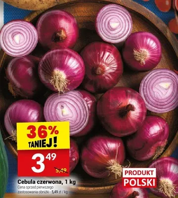 Cebula czerwona promocja w Twój Market
