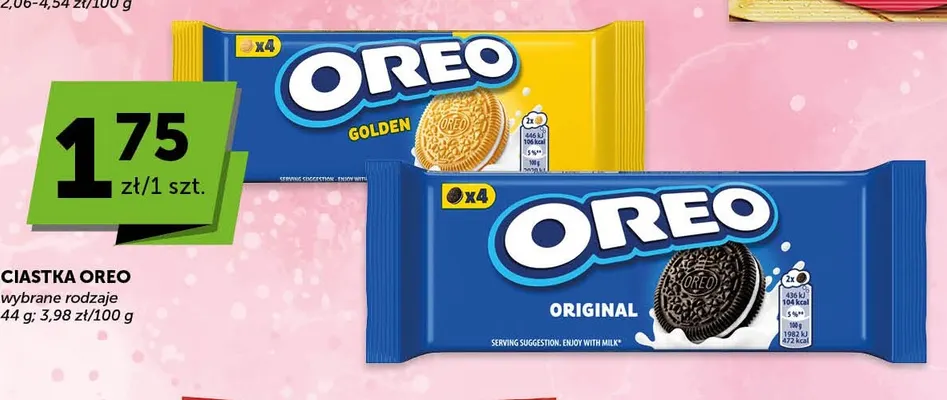 Ciastka Oreo Original promocja w ABC