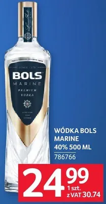 Wódka Bols Marine 40% 500 ML promocja w Selgros