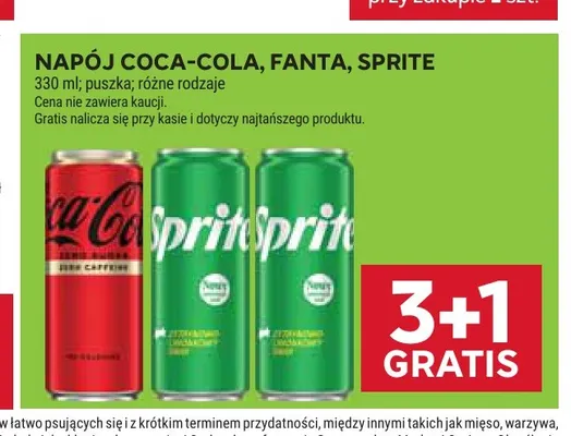 Napój gazowany Fanta promocja w Stokrotka