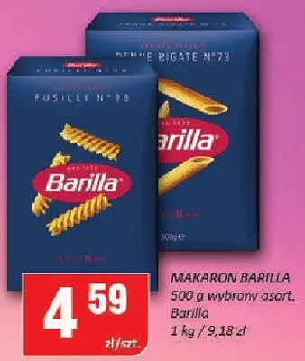 Makaron Barilla promocja w Chorten