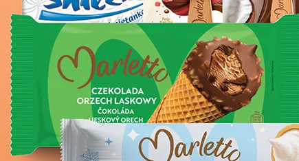 Lody rożek Marletto Czekolada Orzech Laskowy promocja w Biedronka