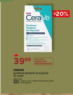 Punktowe plasterki na wypryski CeraVe promocja w Ziko Dermo
