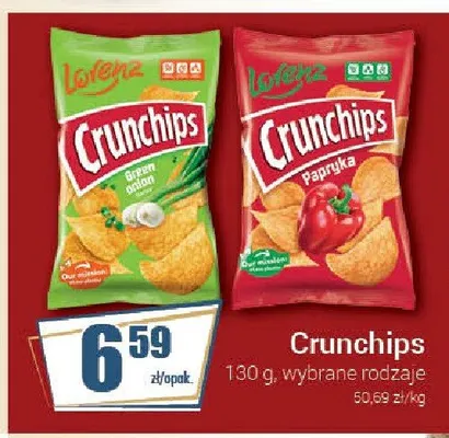 Chipsy Crunchips Papryka promocja w Premium Nasz Sklep