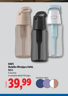 Butelka filtrująca Dafi Solid 0,5 l promocja w Lidl
