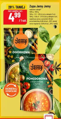 Zupa ogórkowa z wieprzowiną Jemy promocja w POLOmarket