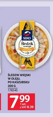 Śledzik wiejski w oleju Seko promocja w Selgros