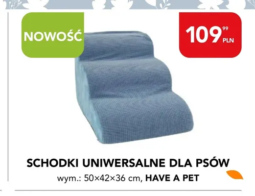 Schodki uniwersalne dla psów Have a Pet promocja w Aquael zoo