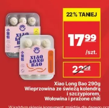 Xiao Long Bao wołowina i prażone chili promocja w API Market
