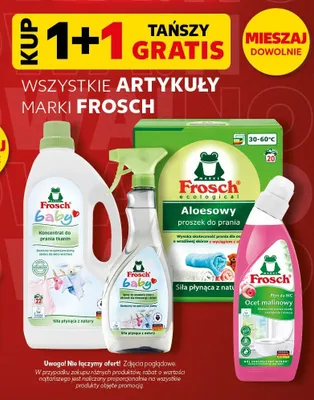Płyn do WC Frosch Ocet malinowy promocja w Kaufland