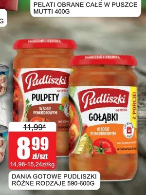 Gołąbki w sosie pomidorowym Pudliszki promocja w Bingo