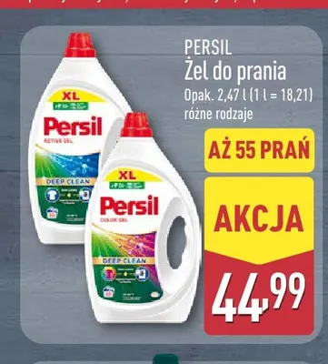 Żel do prania Persil promocja w Aldi