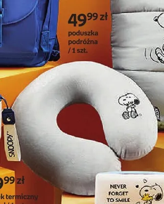 Poduszka podróżna Snoopy promocja w Empik