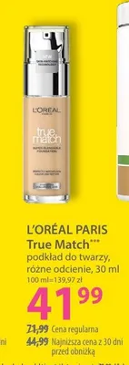Podkład True Match do twarzy różne odcienie promocja w Hebe