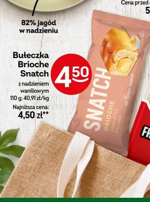 Bułeczka Brioche Snatch z nadzieniem waniliowym promocja w Żabka