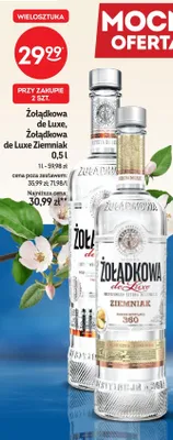 Wódka de Luxe, de Luxe Ziemniak promocja w Żabka