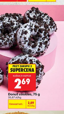 Donut cookies promocja w Biedronka