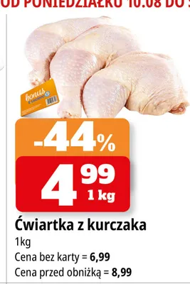 Ćwiartka z kurczaka promocja w Leclerc