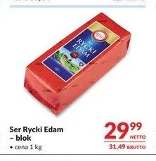 Ser Rycki Edam blok promocja w Makro