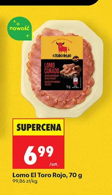 Lomo El Toro Rojo promocja w Biedronka