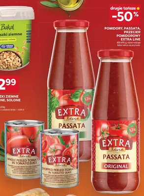 Passata pomidorowa Extra Line promocja w Stokrotka