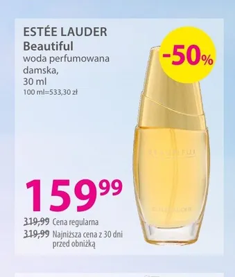 Woda perfumowana damska ESTÉE LAUDER Beautiful promocja w Hebe