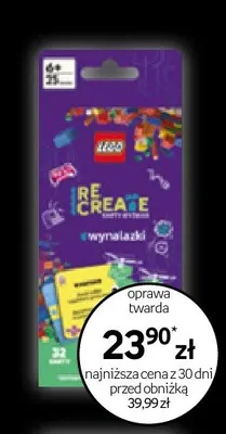 Książka LEGO Re-Create Wynalazki promocja w Empik