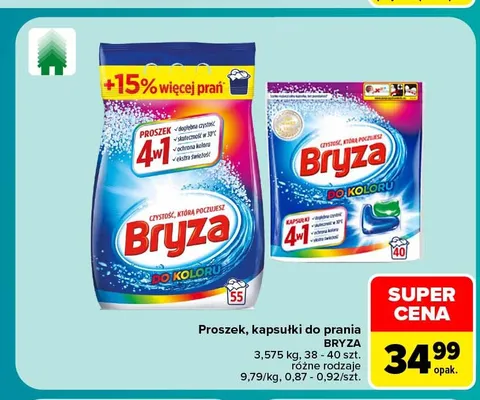 Proszek do prania Bryza Do Koloru promocja w Carrefour