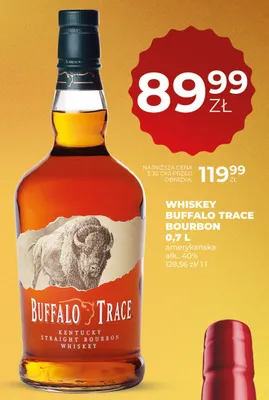 Whisky Buffalo Trace Bourbon promocja w Duży Ben