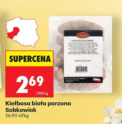 Kiełbasa biała promocja w Biedronka