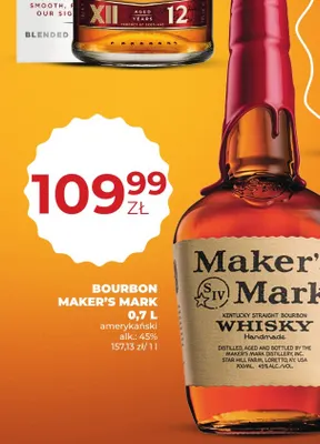 Bourbon Maker's Mark promocja w Duży Ben