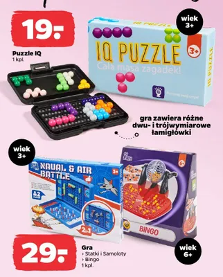 Gra Statki i Samoloty & Bingo promocja w Netto