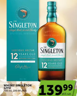 Whisky Luscious Nectar 12 Years Old promocja w Euro Sklep