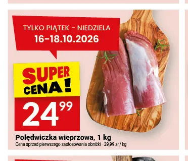 Polędwiczka wieprzowa promocja w Twój Market