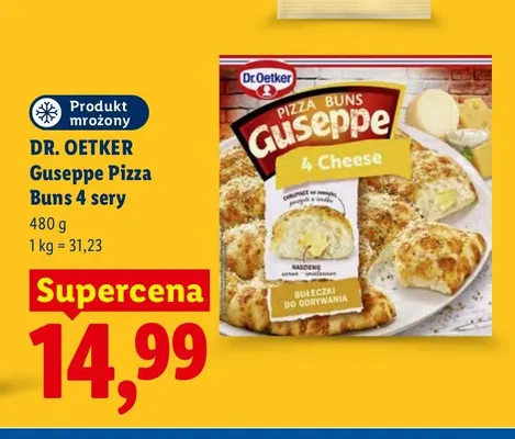 Guseppe Pizza Buns 4 sery Dr. Oetker promocja w Lidl