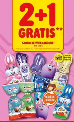 Słodycze wielkanocne 15g-375g promocja w POLOmarket