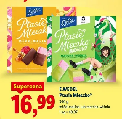 Ptasie Mleczko promocja w Lidl