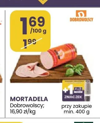 Mortadela Dobrowolscy promocja w Stokrotka