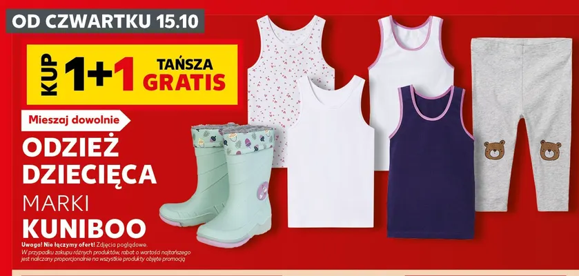 Odzież dziecięca Kuniboo promocja w Kaufland