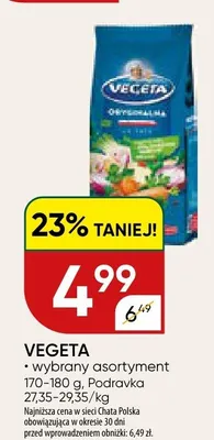 Vegeta promocja w Chata Polska