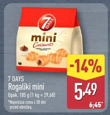 Rogaliki mini promocja w Aldi
